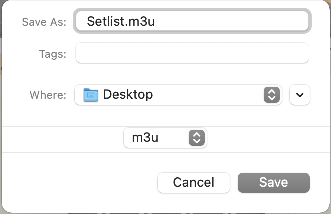 UltraMixer-SaveList-M3U