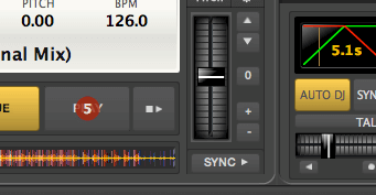 Ultramixer 6 Playbutton with delay